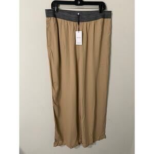 New Reiss Wide Leg Pull On Trousers Size 12
